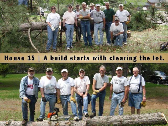 clearing the lot