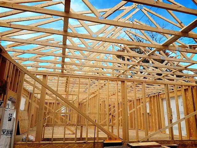 interior walls built