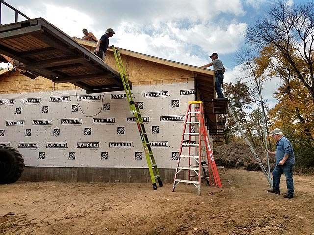roofing being added